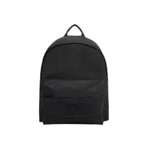 스톤 아일랜드 9200009 나일론 메탈 인 에코닐 패디드 백팩 포켓 앤 지퍼 블랙   25SS K1S1592000-09S0076-V0029