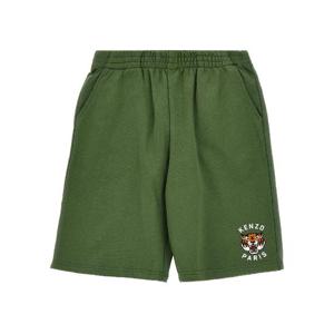 KENZO KIDS 39KENZO 해피 타이거39 버뮤다 반바지 K61122VERDEVIGNETO