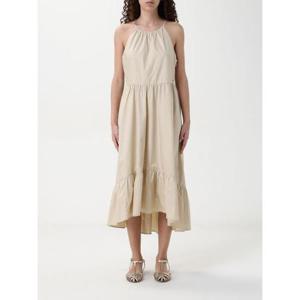 알마니 롱 원피스 XW000477AF12812 U1092 Yellow Cream