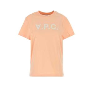 APC Peach cotton t-shirt COHBMM26384 ELB