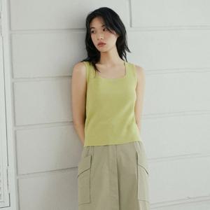 [랩]스퀘어넥 민소매 니트(AR2KH560)