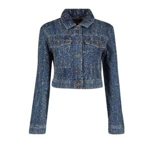 Diesel De Atel S 크롭 데님 재킷 A142030PGAH 01 TP940318961