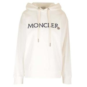 Moncler 로고 자수 드로스트링 후드티 8G0001689A1K 037 TP934427973