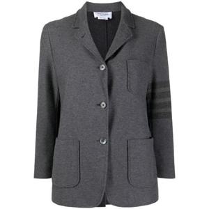 25 FW 톰브라운 4 바 스트라이프 트윌 색 재킷 FJT169A06772 TP432049657