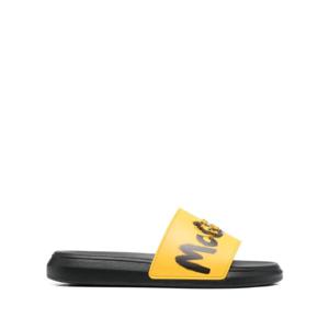 25 FW 알렉스 알렉산더 맥퀸 그래피티 로고 슬라이더 샌들 682490W4QS3 TP432490891