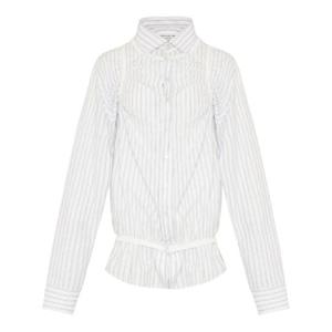 25 FW 메종마르지엘라 스트라이프 셔츠 S51DT0019M35280 TP437454080