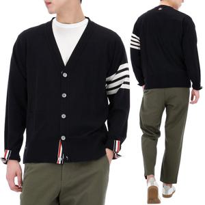 25FW 톰브라운 사선 클래식 메리노 울 가디건 MKC002A Y1014 415