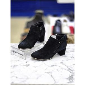 허시파피 세이브존05 여성 5.5CM 경량 스웨이드 숏앵클부츠 LFK3FN428