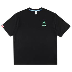 르꼬끄 그로서리스터프 유니 백그래픽 반팔티셔츠 QQ223LRS49BLK