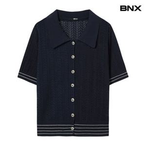 [BNX]카라넥 라인니트 가디건 (BX2CD013L0)