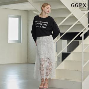 [지지피엑스]레이스 바캉스 롱 캉캉 스커트 (GPBWH001D)