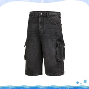 [파파브로] [COOL썸머룩] 카고 버뮤다 데님 팬츠 WS-PTH-WBPM522