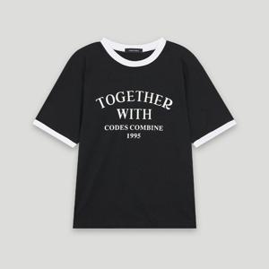[코데즈컴바인]프린트 링거티셔츠 (CKB-TS311W5)