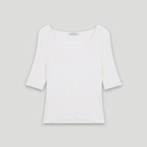 [코데즈컴바인]스퀘어넥 골지 반팔니트 (CKB-PU513W5)