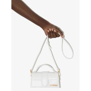 쟈크뮈스 white Le Bambino leather top handle bag 213BA0063000100 TP719835764