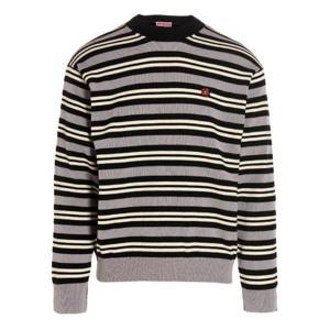 Kenzo 플로럴 자수 스트라이프 니트 스웨터 FC65PU3373CC 96 TP936263889