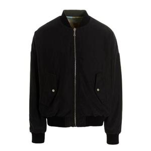 Balmain 페인팅 프린트 리버서블 지퍼 보머 재킷 AH0TF355CD83 AAA TP944461115