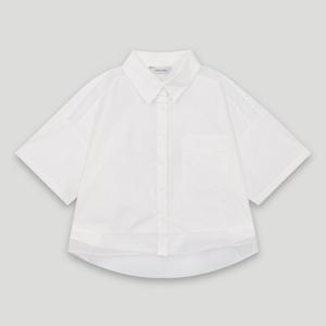 [코데즈컴바인]카라넥 배색 블라우스 (CKB-SH006W6)