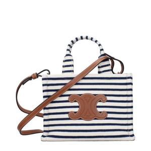 셀린느 토트백 122292GQQ07AT WHITE NAVY DOM