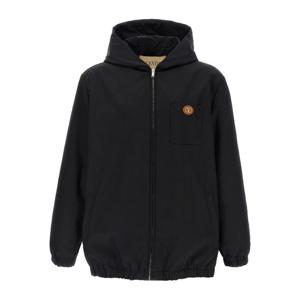 발렌티노 나일론 후드 재킷 V3CJD41CKV 598