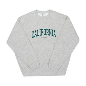 스포티앤리치 ST071622501GY03 HEATHER GRAY 캘리포니아 (California) 공용 맨투맨