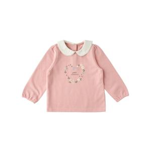 밍크뮤ch 하트카라티셔츠 (35A1533004)