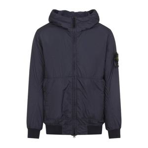 스톤아일랜드 잉크 블루 크링클 렙스 NY 패디드 재킷 K2S154100