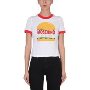 MOSCHINO T-SHIRT HAMBURGER 070305411001