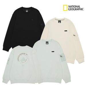 내셔널지오그래픽키즈 K253USW230 남여공용 가을 백그래픽 맨투맨티셔츠 170 초등 고학년딜