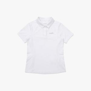 디아도라반팔티 AQS D4322TTS17WHT 퍼포먼스 메쉬 반팔 카라티 우먼 WHITE