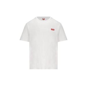 Kenzo 오버사이즈 로고 프린트 크루넥 티셔츠 FD65TS1084SY 02 TP946495378