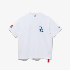 뉴에라반팔티 GQC 14700229 MLB LA 다저스 월드시리즈 챔피언 티셔츠 화이트
