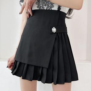 [금찌] 피치 주름 스커트 SK3173