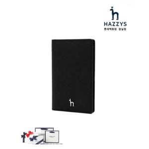 [헤지스ACC][인기신상]HIHO4F131BK_ 여성 블랙 퍼피로고 플랫 카드지갑