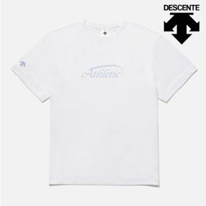[데상트]데상트 소프트터치 그래픽 반팔 티셔츠 SP122UTS11WHT0