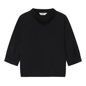 [베스띠벨리]버튼배색하이넥밴딩블라우스 BJBAH2404_DG