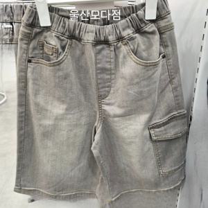 [폴햄키즈]2025년  주니어 버뮤다핏 6부 청반바지2036_US