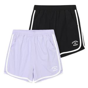 [에꼴리에]여아용 3.5부 쿨 스판 돌핀 바지 24B1254 BK,PU_JJ