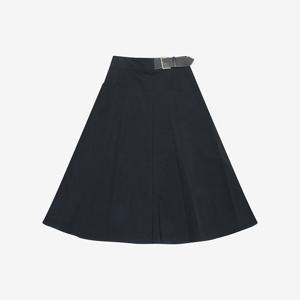 [베스띠벨리]허리비조레더스커트 BKSAB1329BK_DG
