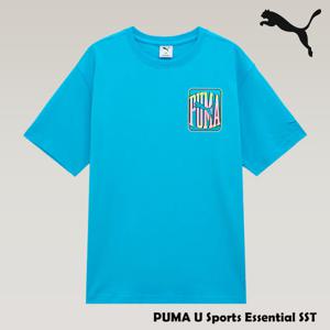 [푸마]PUMA 오버핏 유니 스포츠 에센셜 반팔 티셔츠 950307 01_I