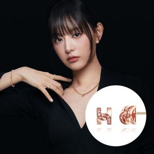 [스톤헨지][스톤헨지] With U 14K 로즈골드 귀걸이 SA25C02T