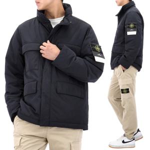 25FW 스톤아일랜드 와펜 패치 마이크로 트윌 후드 패딩 K2S154100049 S0026 V0020