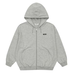 에꼴리에 남아 베이직 후드 집업 점퍼 23C0103_GY
