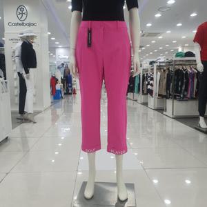[까스텔바작]여성 캐주얼 세미와이드 팬츠BGDMPT708pi_US