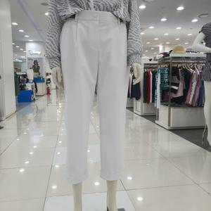 [까스텔바작]여성 여름 블랙라인 원턱 세미 와이드핏팬츠PT801EM