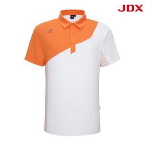 JDX 세이브존07 남성 컬러 블록 티셔츠 X1TSW2509-WH