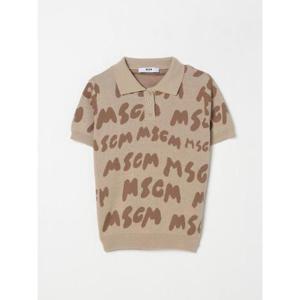 키즈 엠에스지엠 폴로 셔츠 S5MSJBJP002 MS001 Beige