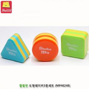 장난감악기 도형쉐이커3종세트 영유아 음악교구 흔드는악기 악기세트 악기놀이세트 아기악기 할릴릿 리듬악기 리듬악기세트 트라이앵글악기 아기탬버린 유아악기