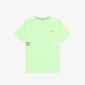 뉴발란스 UNI ATHLETIC 그래픽 반팔티 B1 NBNEF36711 41