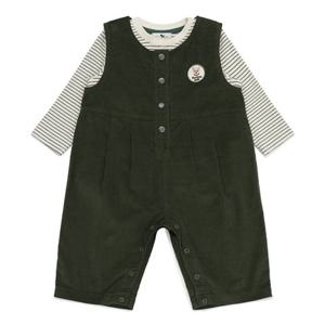 [블루독베이비8] 25FW (GN)코듀로이세트형우주복B HJ (45A1360103) (BLUEDOG BABY 유아 출산 백일 선물 도